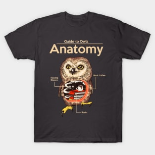 Anatomy of Owls T-Shirt